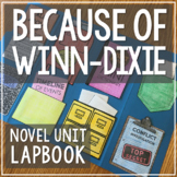 BECAUSE OF WINN-DIXIE Novel Unit Study | Lapbook Activity
