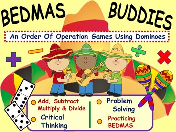 Preview of Cinco de Mayo ~ Order of Operations Math Games