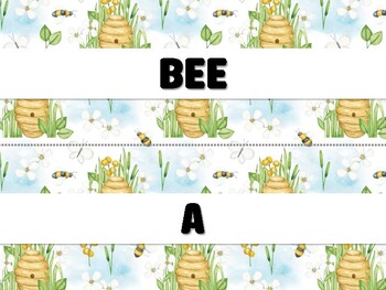 Preview of BEE A C.E.O. -CHIEF EXAMPLE FOR OTHERS Bee Bulletin Board Decor Kit