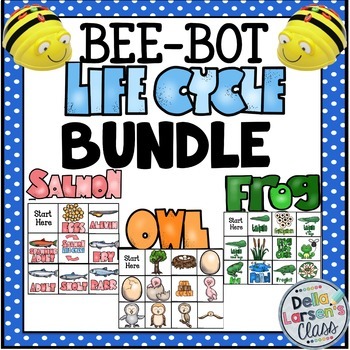 Preview of BEE BOT Mat  Life Cycle BUNDLE