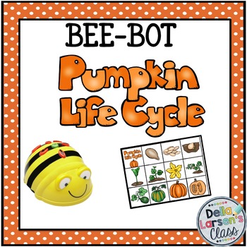 Preview of BEE BOT Mat Pumpkin Life Cycle