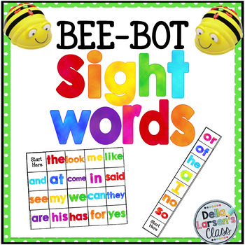 Preview of BEE BOT Mat Sight Words