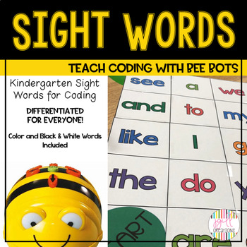 Preview of BEE BOT Sight Words