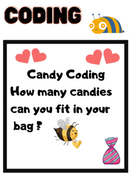 Preview of BEEBot Valentine Candy Counting