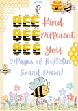 BEE Kind, BEE Different, BEE You! 27 pages of Bulletin Boa