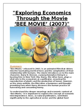 essay on the bee movie