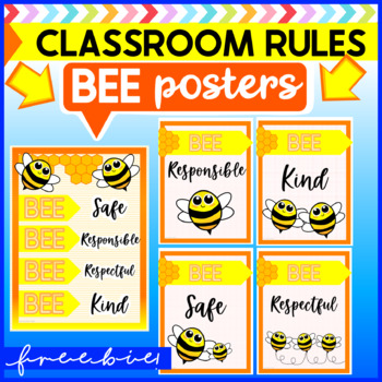 Preview of BEE POSTERS (FREE!)