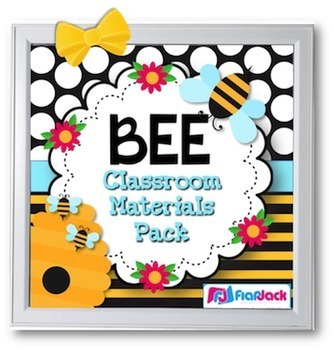 Preview of BEE Themed Classroom Decor Bundle