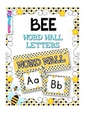 BEE Themed Word Wall Alphabet