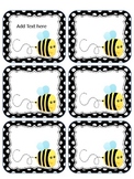 BEE labels editable