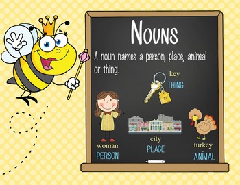 BEES - 2nd grade GRAMMAR posters / Scott Foresman Reading