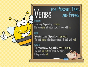 BEES - 2nd grade GRAMMAR posters / Scott Foresman Reading