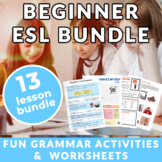 Beginner ESL Bundle - Grammar, reading, writing, listening