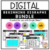 BEGINNING DIGRAPHS BUNDLE - DIGITAL Activities (Google Slides™)