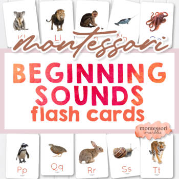 Flash cartes bébé Montessori