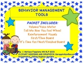 BEHAVIOR MANAGEMENT VISUALS (Great Tool for Working with C