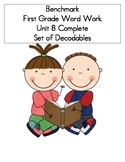BENCHMARK-FIRST GRADE-WORD WORK-UNIT 8-COMPLETE SET OF DECODABLES