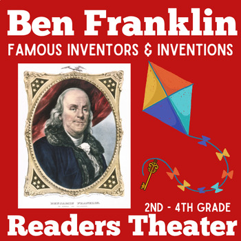 Preview of BENJAMIN BEN FRANKLIN Activity 2nd 3rd 4th Grade Readers Theatre Theater Script