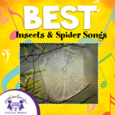 BEST Insects & Spiders Songs - At Home Learning - Distance