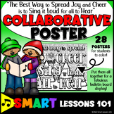 BEST WAY to SPREAD JOY and CHEER Collaborative Poster for 