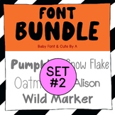 BCA Font Bundle Set#2