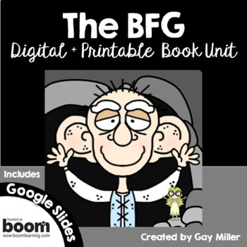 Preview of The BFG Novel Study: Printable + Digital Book Unit [Roald Dahl]