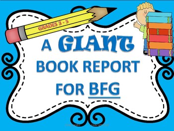 book report bfg