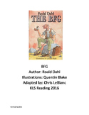 BFG - Roald Dahl adapted book - chapter summary - review q