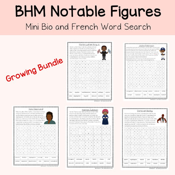 Preview of BHM Notable Figures GROWING BUNDLE