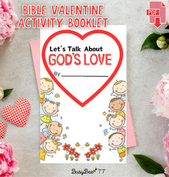 Preview of BIBLE VALENTINE ACTIVITY BOOKLET