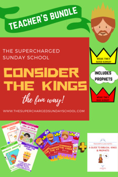 Preview of Consider the Kings BUNDLE: All Kings, Their Prophets, & BONUS Teacher's Guide