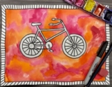 BICYCLE- STEAM ART LESSON Grade 5-8