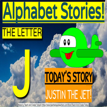 Preview of Preschool Kindergarten Reading Alphabet Stories BIG BUNDLE Letters A to Z