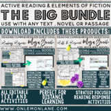 BIG BUNDLE: All Elements of Fiction & Active Reading Roll 