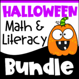 BIG BUNDLE: Fun Halloween Math & Literacy Activities with 