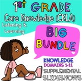 BIG BUNDLE: Grade 1 CKLA ALIGNED Knowledge Domains 1-11 Su