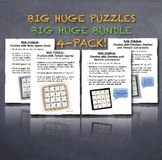 BIG HUGE PUZZLES BUNDLE! Cooperative Tasks Also Make Great