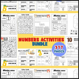 BIG MATH ACTIVITY and WORKBOOK for KIDS | 4-8 Age Woeksheets