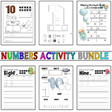 BIG MATH ACTIVITY and WORKBOOK for KIDS - First Grade Math