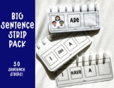 BIG SENTENCE STRIP PACK - 30 Sentence Strips - Printable &