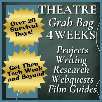 Preview of BIG THEATRE GRAB BAG - Over 20 Emergency/Sub Days!
