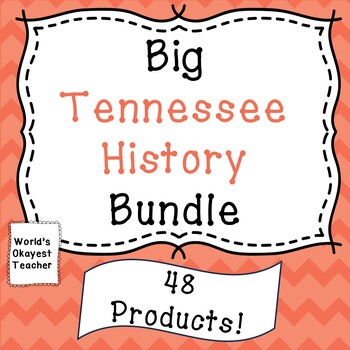 Preview of BIG Tennessee History Bundle