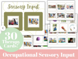 BIGGER Cards! Occupational Therapy Sensory Input Cards | S