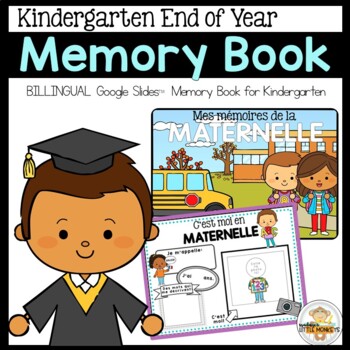 Preview of BILINGUAL Kindergarten End of Year Memory Book