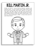 BILL MARTIN JR. Coloring Page | Library Art | Bulletin Boa