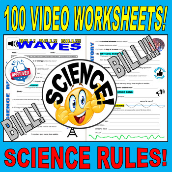 BILL NYE THE SCIENCE GUY - SUPER BUNDLE (WORKSHEETS