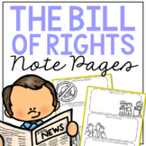BILL OF RIGHTS Research Activity | American History Note P
