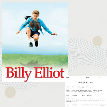 Preview of BILLY ELLIOT - Movie Guide Q&A, Storyboard & Writing Frames