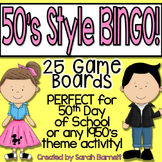BINGO - 50th Day of School or Sock Hop Style!