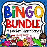 BINGO BUNDLE (15 Pocket Chart Songs)